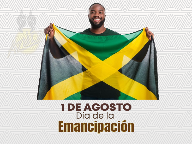 En conmemoración de la abolición de la esclavitud en 1834 en las colonias británicas.
